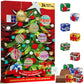 Madelaine 2025 Christmas Advent Calendar - Chocolate & Candy Christmas Countdown for Kids  Women  Men  Teen Girls & Boys - Holiday  Advent Calendars - Christmas Tree - 8 Oz