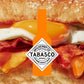 TABASCO® Cayenne Garlic Pepper Sauce, Mild Hot Sauce, 64 Fl Oz Jug, Smoky & Zesty Blend, Perfect for Italian Dishes