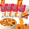 Asian Red Oil Spicy Noodle, Sichuan Chili Oil Wide Noodles, Chinese chewy Instant Ramen Noodles, Non-fried flat noodles snacks ?