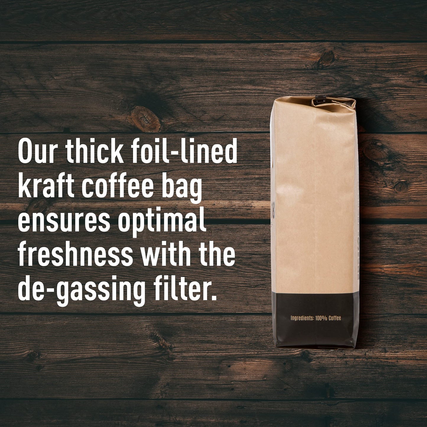 Screen 18 Specialty Grade Enhanced Kenya Aa Coffee Beans, Single Origin, Medium Dark Roast, Whole Beans, 1 Lb