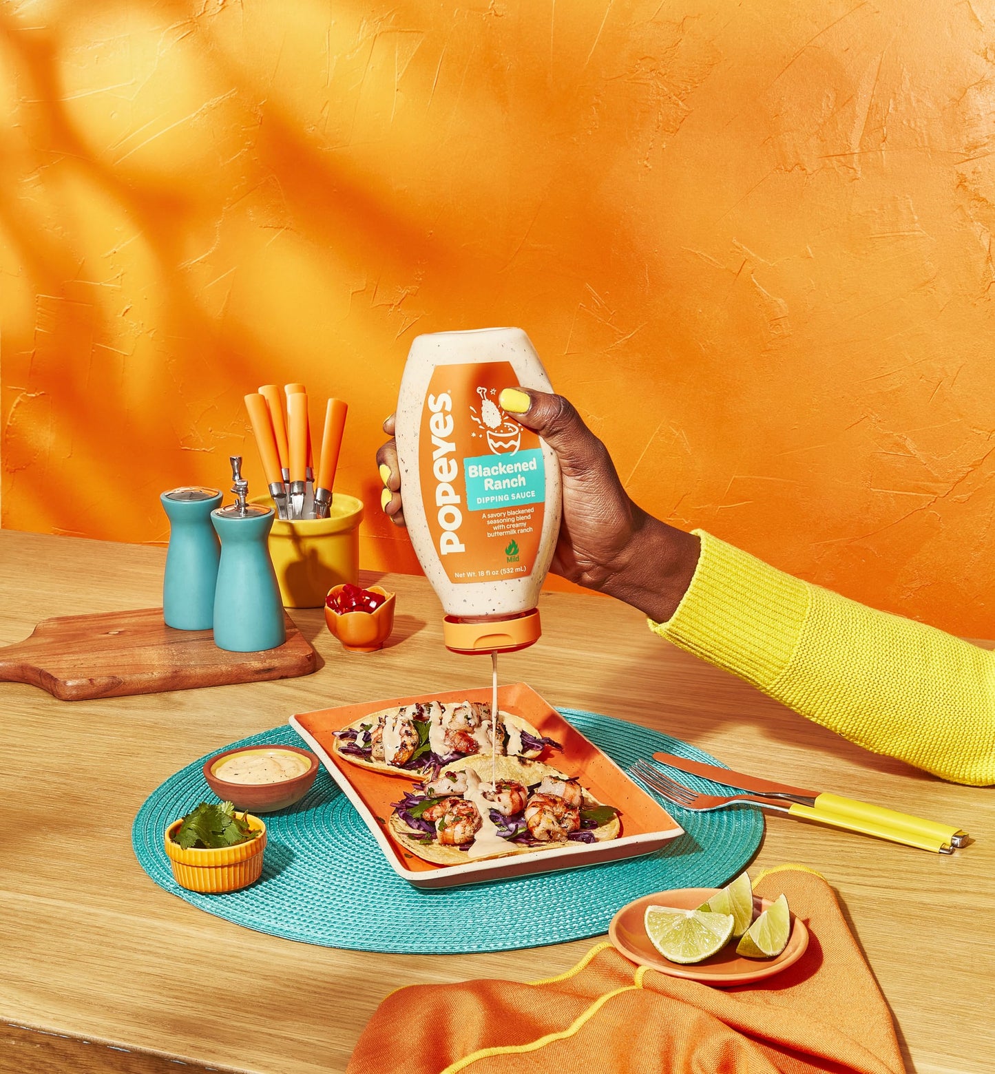 Popeyes Blackened Ranch Dipping Sauce