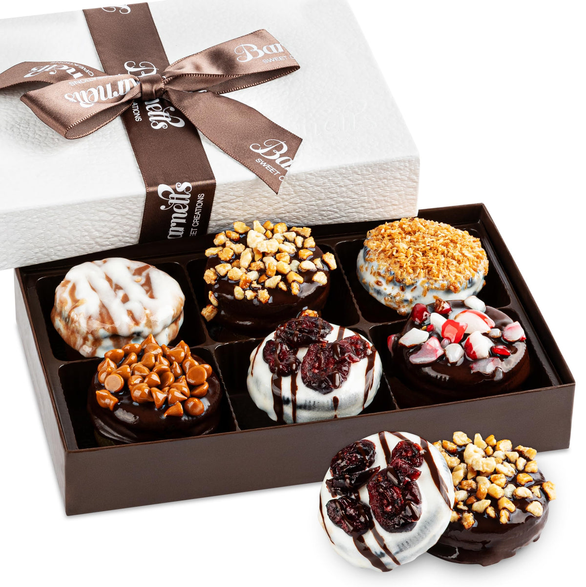 Barnetts Chocolate Cookies Gift Basket, Gourmet Treats for Holidays, Small Size