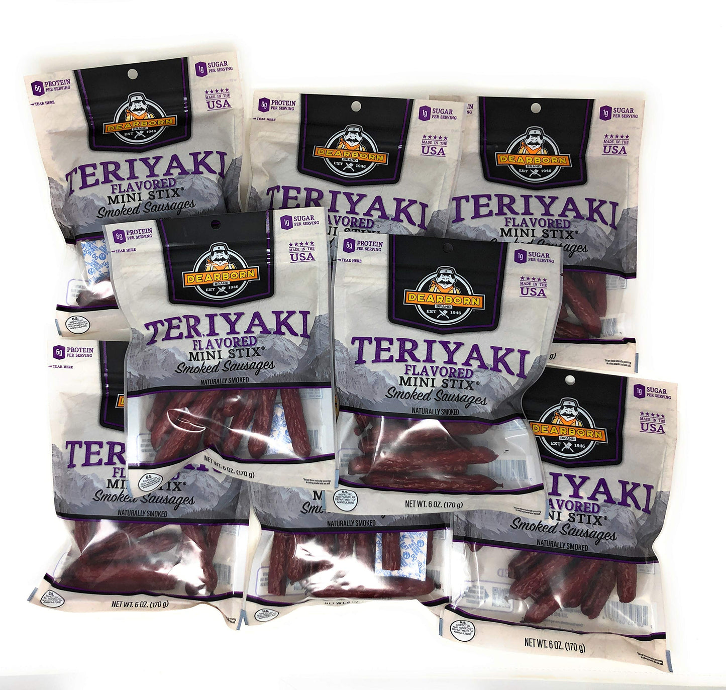 Dearborn Brand - Teriyaki Mini Sticks - 6 oz. - (8 pack)