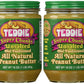 Teddie All Natural Peanut Butter, Super Chunky Unsalted 2Pk, Gluten Free & Vegan, 16 Ounce (Super Chunky Unsalted, Pack Of 2)