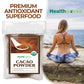 Healthworks Superfoods Organic Cacao Powder - 48 Oz / 3 Lbs - Cocoa Chocolate Substitute - Rich Choclate Flavour - Sugar-Free, K