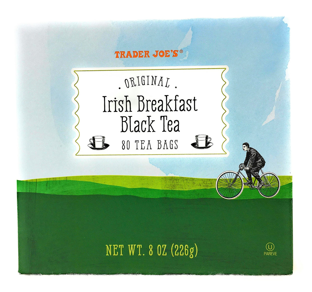 Trader Joe'S Original Irish Breakfast Tea (80 Black Tea Bags Per Box)