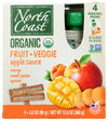 North Organic Apple Sauce Fruit + Veggie (2-Boxes)
