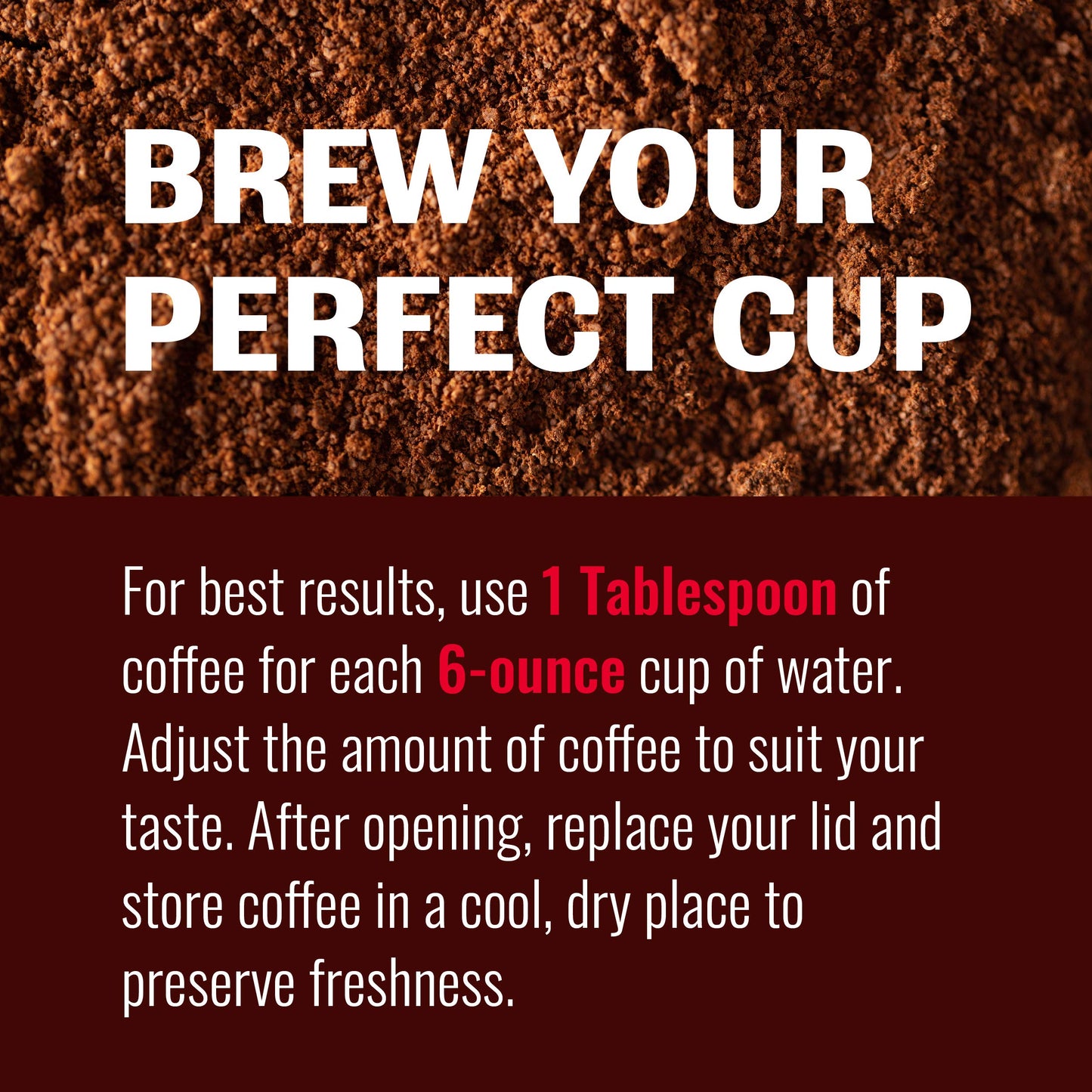 Hills Bros Perfect Balance Ground Coffee, Medium Roast, Half the Caffeine, 23 Oz