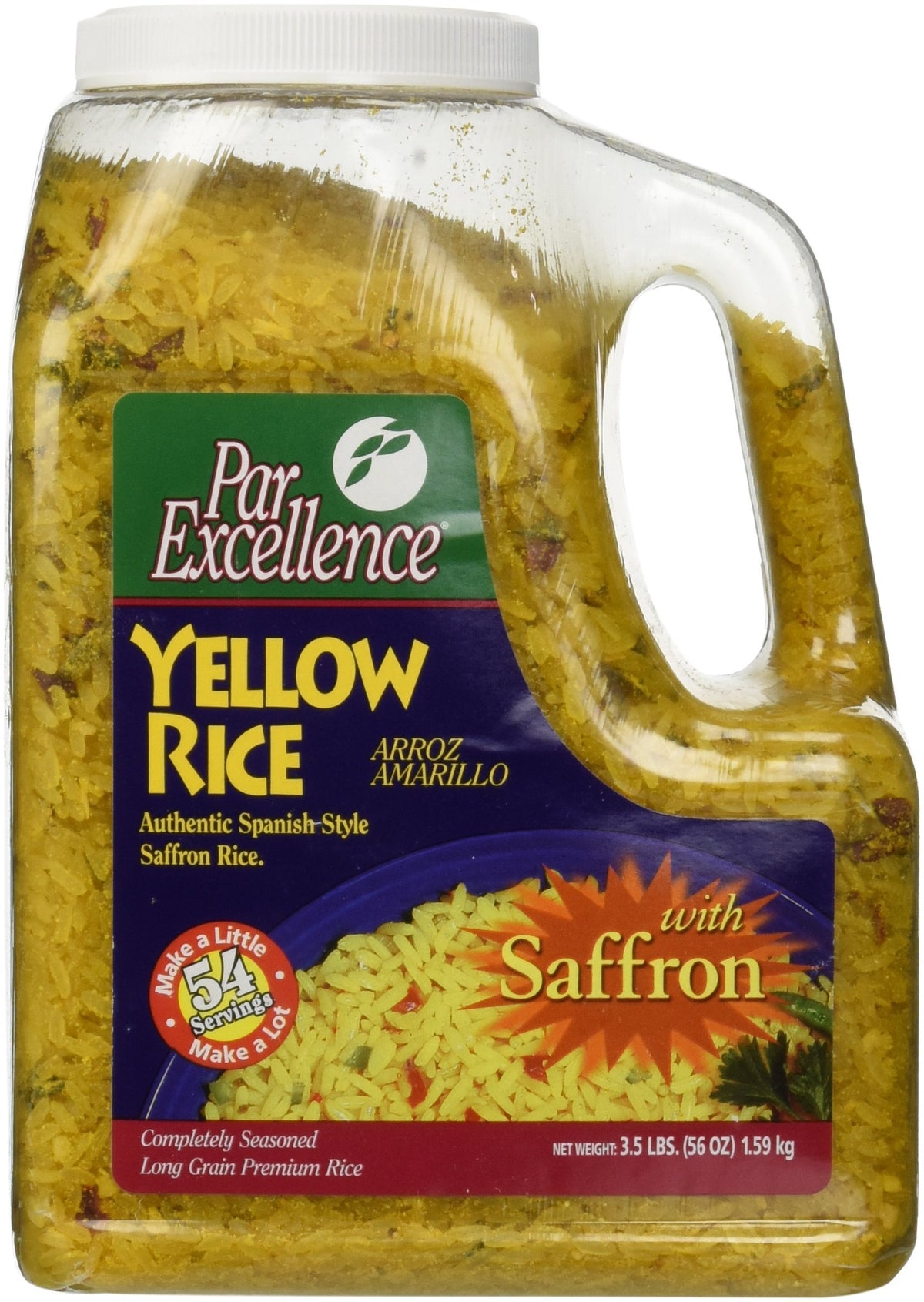 CHICHL Par Excellence Producers Yellow Rice, 3.5 lb., 56 Ounce, Model 9894