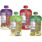 Happy Baby Organics Stage 2 Baby Food Pouches, Gluten Free, Vegan & Healthy Snack, Clearly Crafted Fruit & Veggie Puree, Fruit & Veggie Variety Pack, 4 Ounces (Pack Of 16), Large Online Retailer Limited Availability