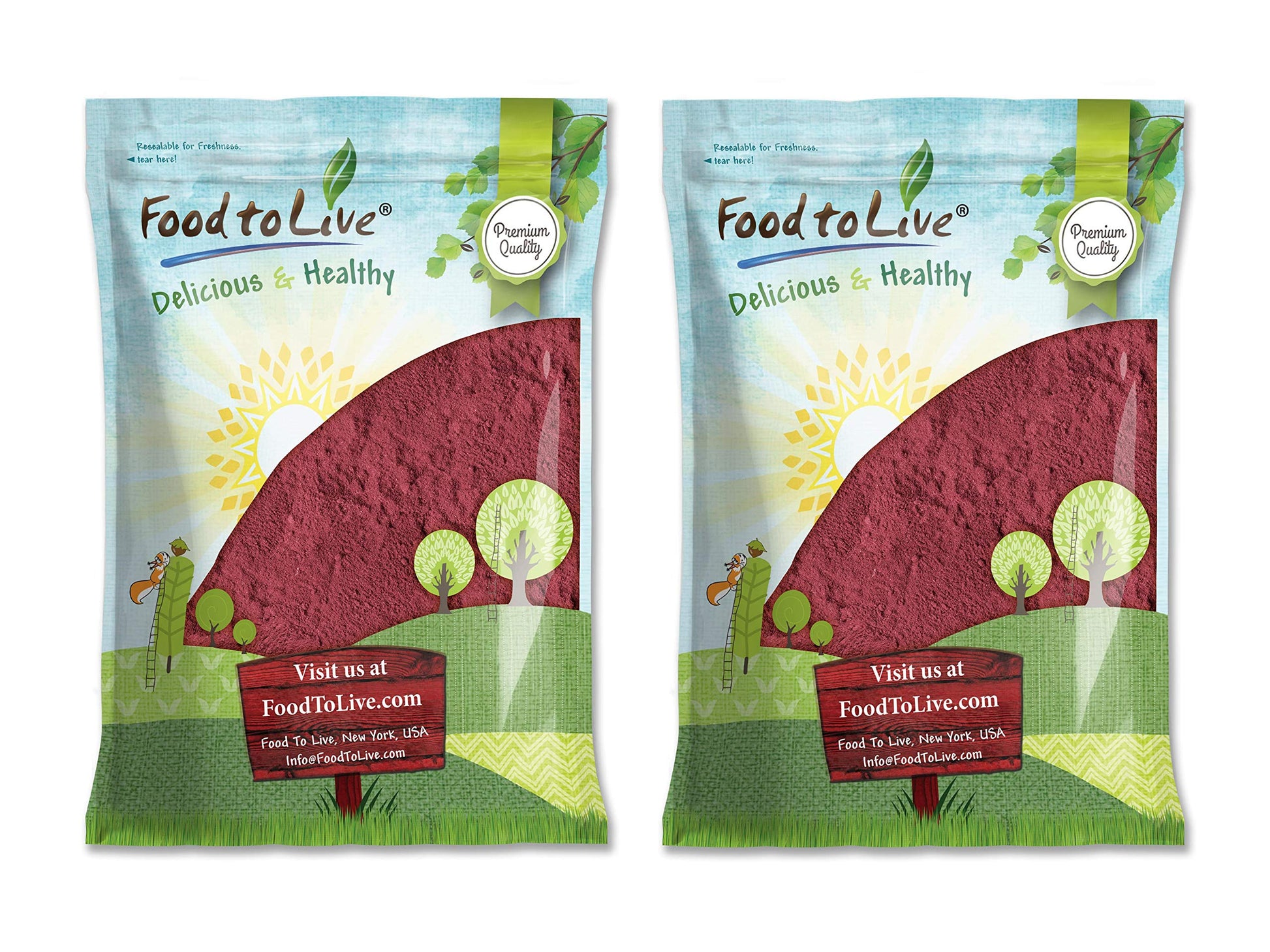 Beet Root Powder, 14 Pounds - Finely Ground Dried Beet Root, Pure, Kosher and Vegan, Raw Superfood. Bulk Powder. Rich in Folate,