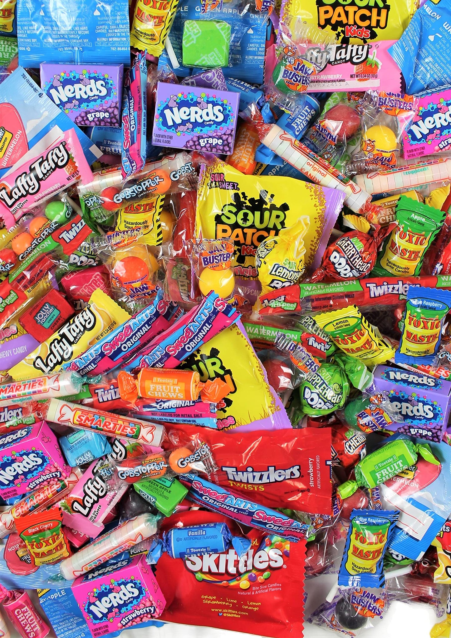 Candy Variety Pack - Assorted Candy Party Mix - 4 LB Bag - Sweets Assortment - Bulk Individually Wrapped - Pinata Candies - Mixe