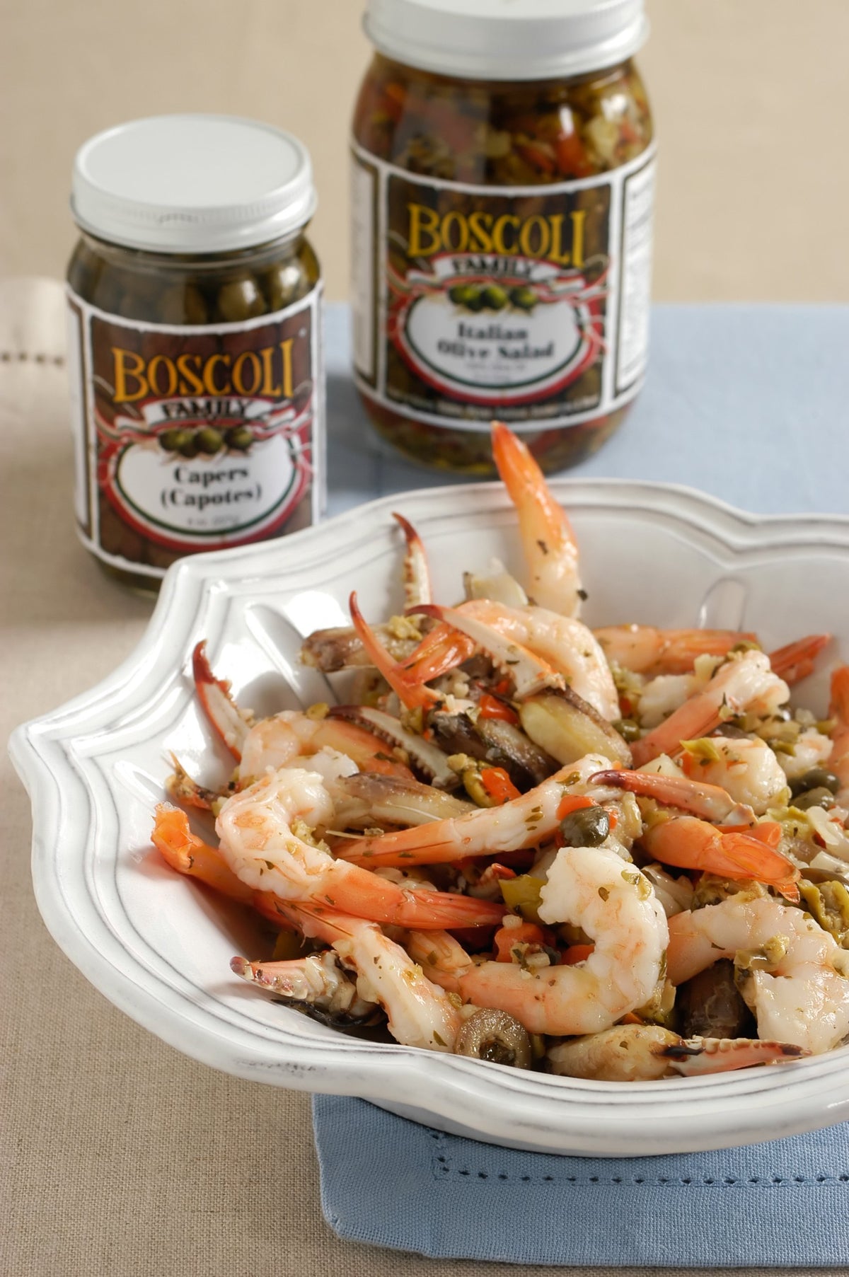 Boscoli Family Italian Olive Salad, 15.5 Oz.