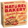 Natures Bakery Oatmeal Crumble Strawberry Bars, 1.41 Oz, 6 Ct