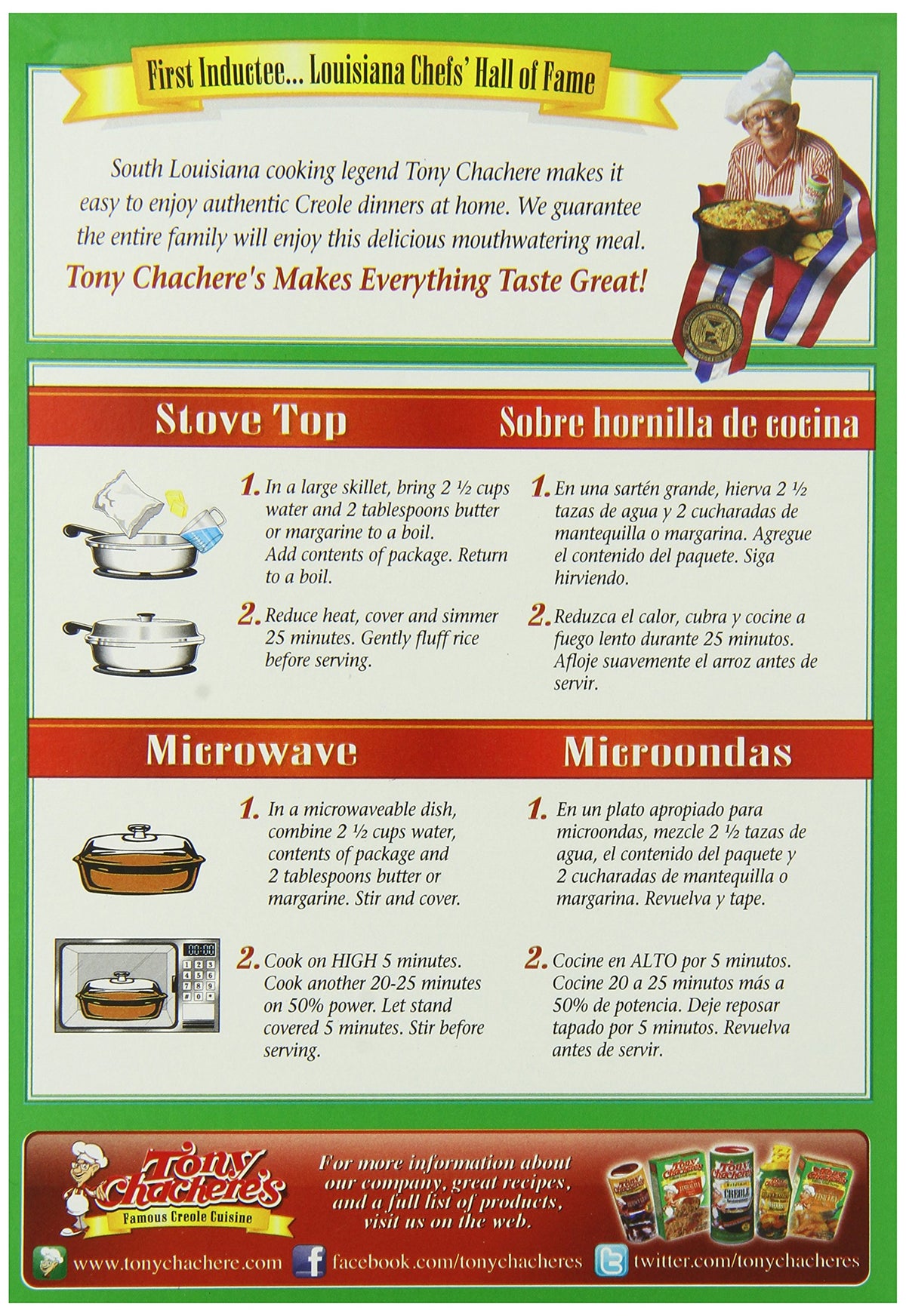 Tony Chachere'S Rice Mix Roasted Chicken, 7-Ounce (Pack Of 6)