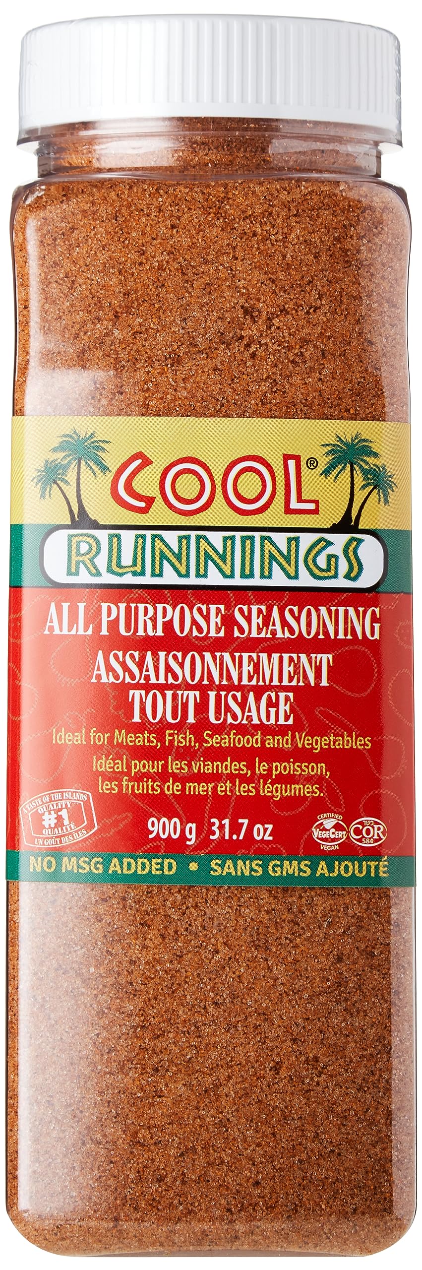 Cool Runnings Usa All Purpose Seasoning 900G - Versatile Spice Blend For Marinating, Grilling, And Roasting Meats, Vegetables, S