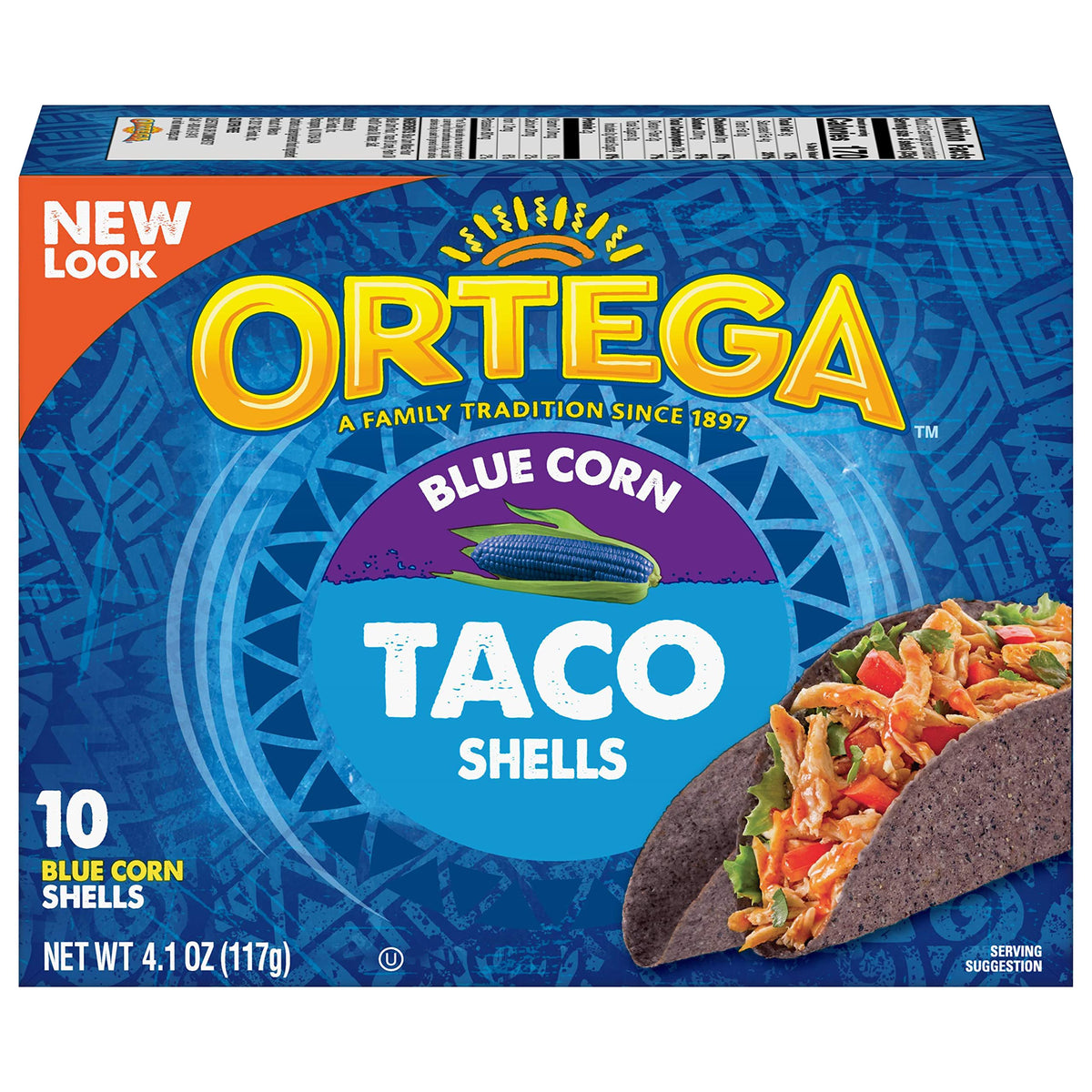 Ortega Taco Shells, Blue Corn, 10 Count
