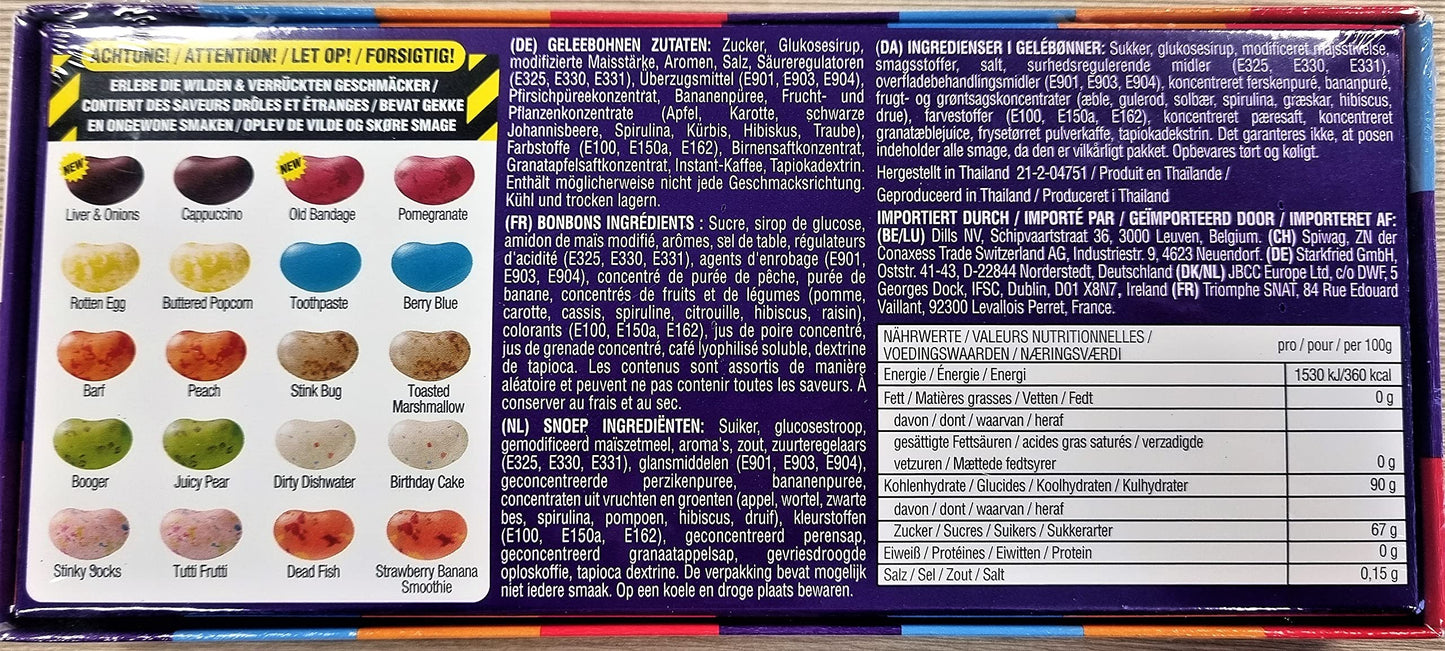 Jelly Belly Bean Boozled Spinner Gift Box Game, Net Wt 3.5Oz