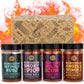 Classic S Of Enhanced Bbq Seasonings - Holy Cow, Angel’S Wings, Smoky Pig, Ultimate Rub Bbq Rubs | Pack Of 4 | 100% Natural | Great Foodie Gift