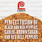 Lawrys  Ed Pepper, Garlic & Herb Rub, 24 Oz - One 24 Ounce Container Of Garlic Pepper Rub For A Peppery Spicy Flavor, Perfect Seasoning For Beef And Pork