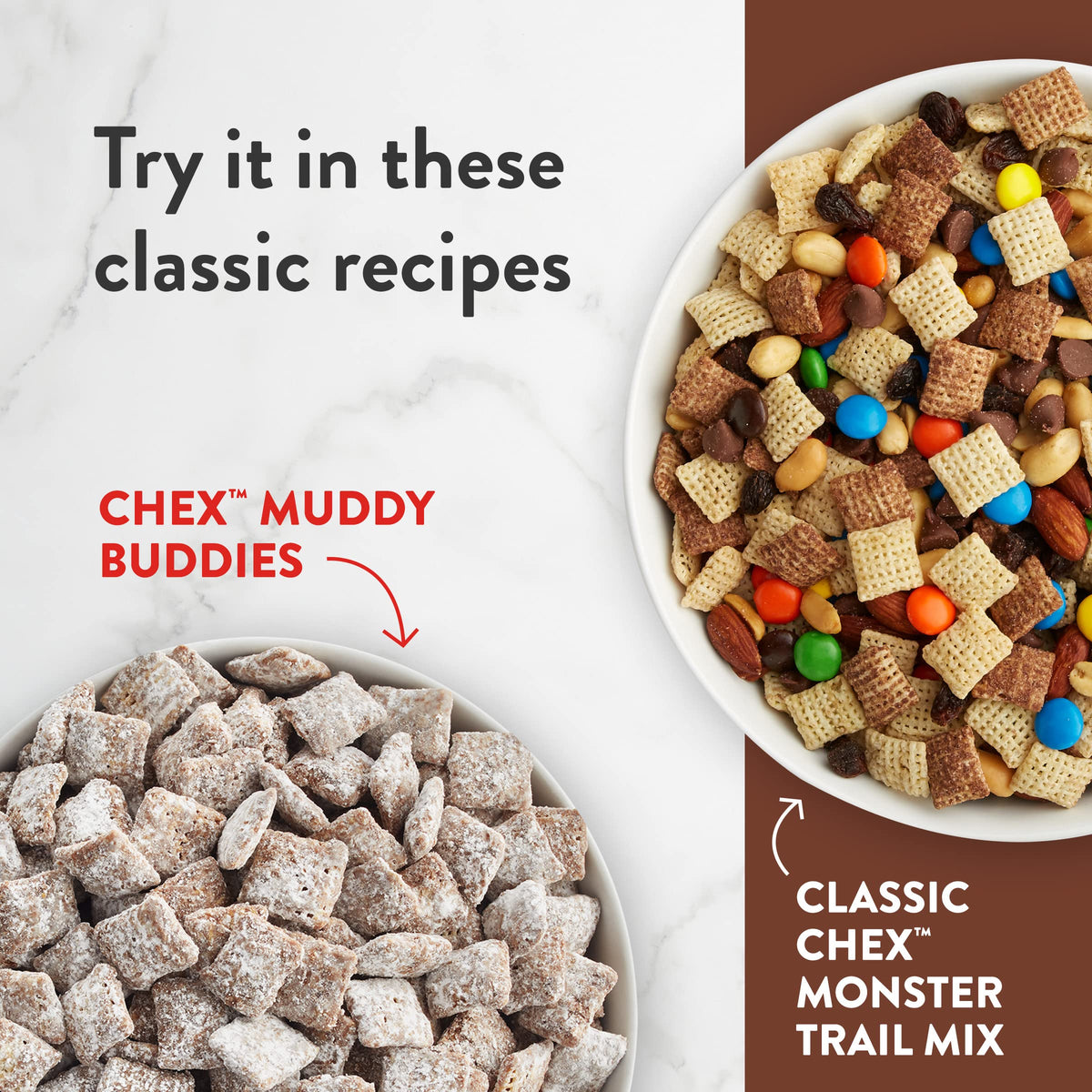 Peanut Butter Chex Cereal, Gluten Free Breakfast Cereal, Made With Whole Grain, 12.2 Oz