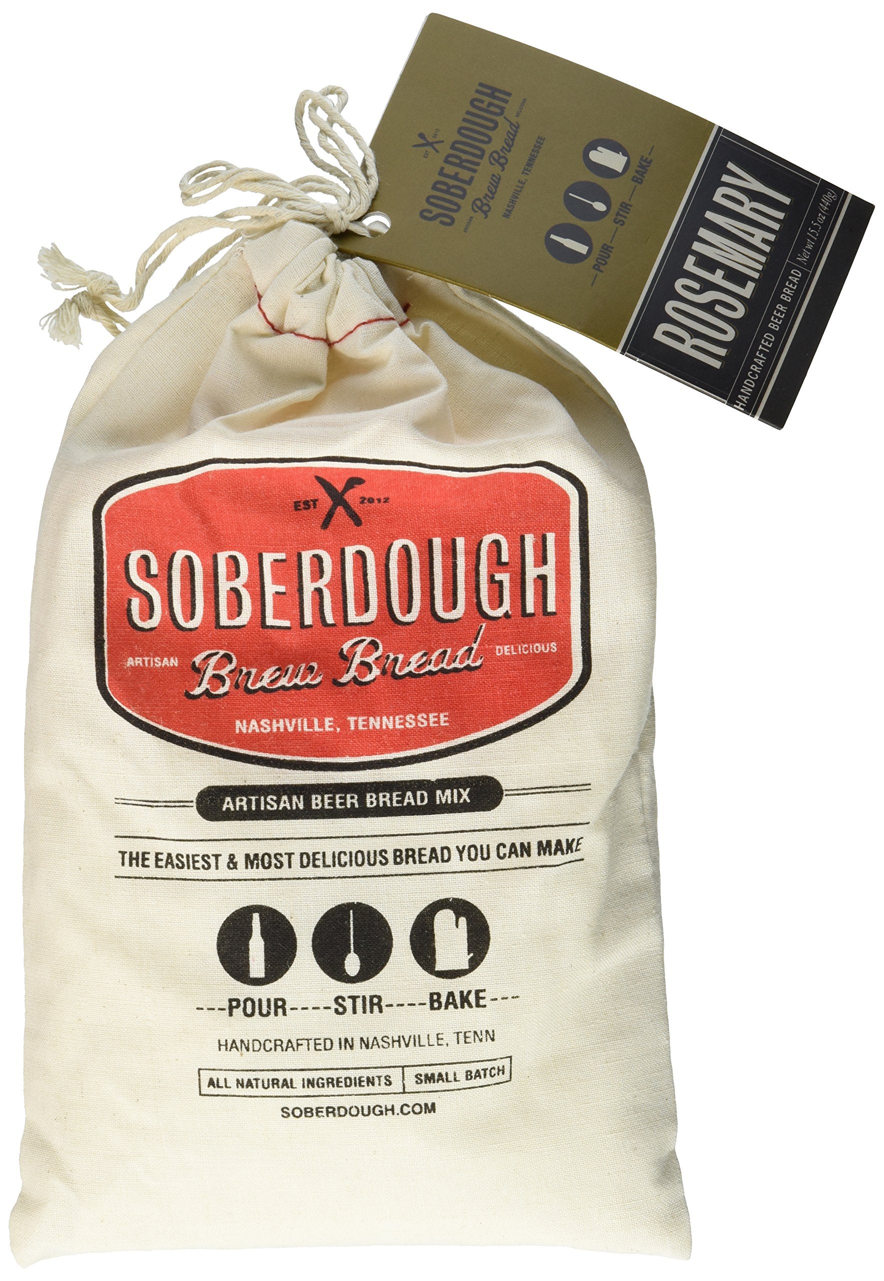 Soberdough Bread Mixes - Various flavors (Rosemary)