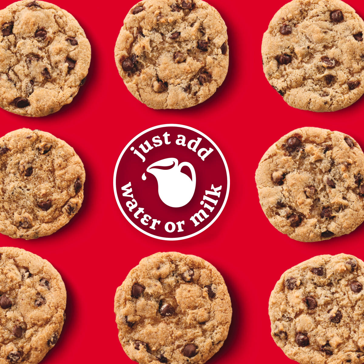 Betty Crocker Batchables Chocolate Chip Cookie Mix, Mix And Bake 4 To 24 Per Batch, 28 Oz. (Packing May Vary)