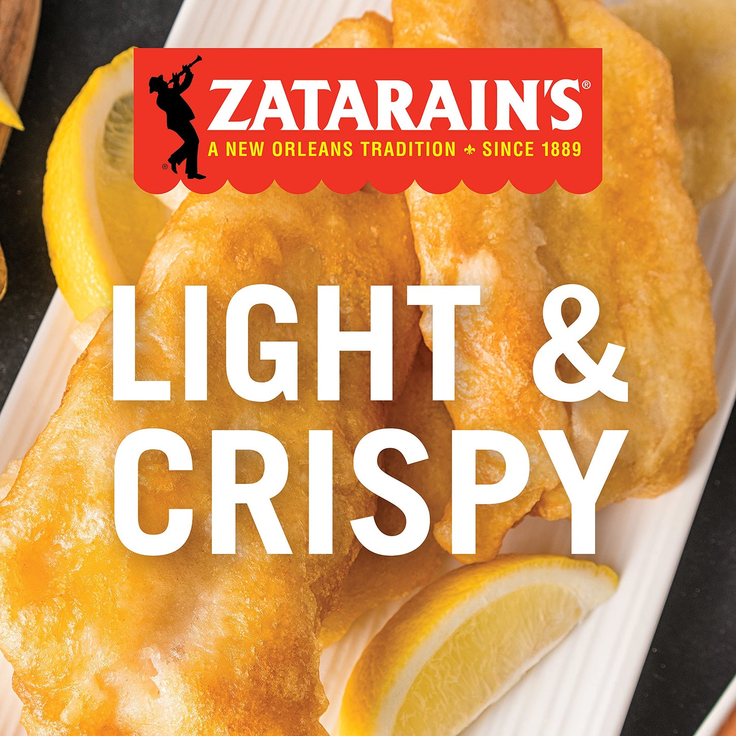 Zatarains Seasoned Fish Fri  25 lb - One 25 Pound Box of Fish Fry Seasoning Mix  Best for Breading Seafood or Vegetables for a Zesty Twist