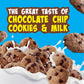 Cookie Crisp Breakfast Cereal, Chocolate Chip Cookie Taste, Made With Whole Grain, 10.6 Oz