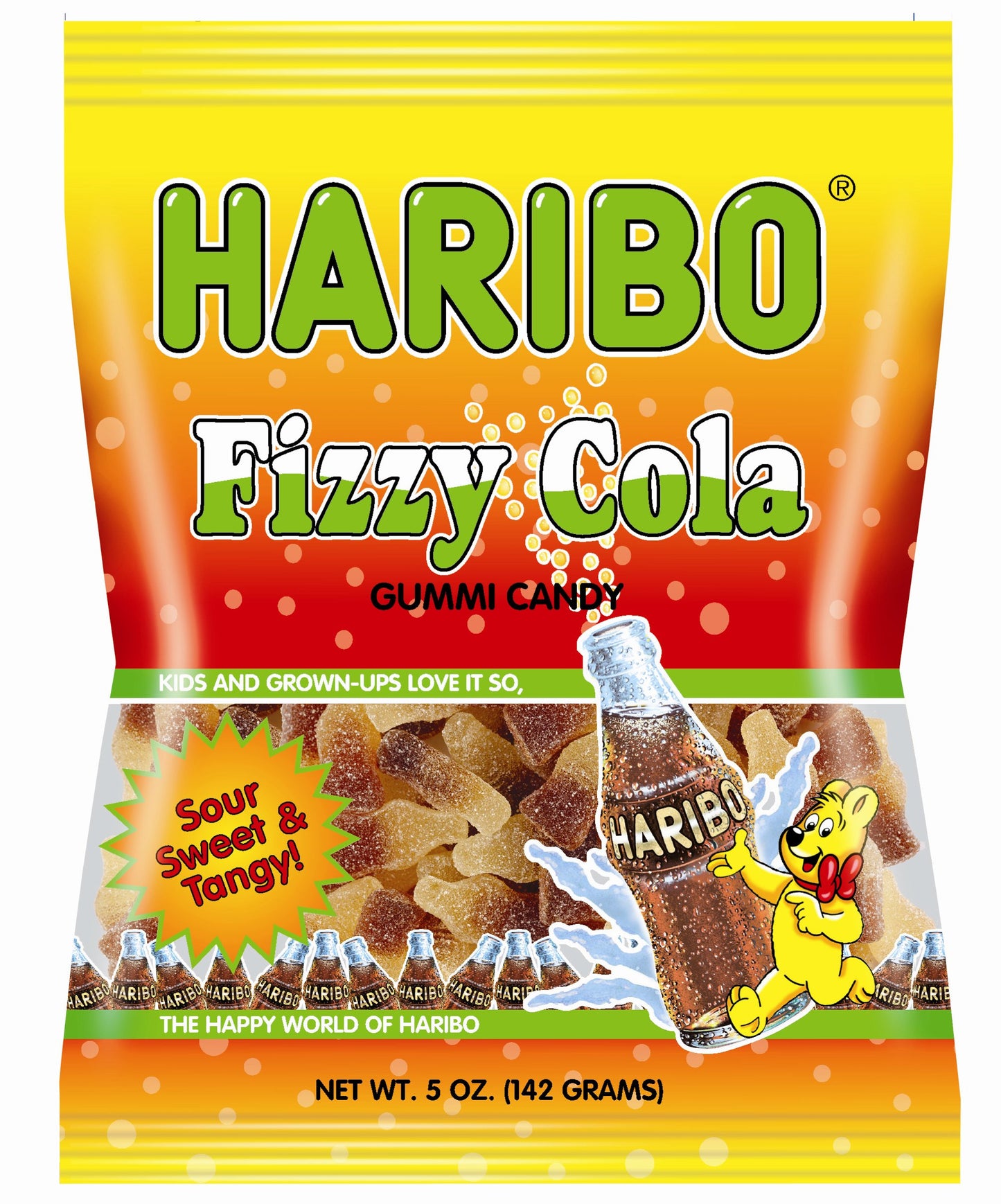 Fizzy Cola, 5Oz Gummy Bag (3 Pack)
