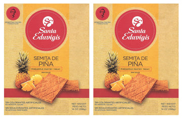 Santa Eduvigis Pan Dulce Semita Salvadorea (Semita De Pia, 2 Pack)