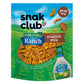 Snak Club Crunch Mix with Hidden Valley Ranch Seasoning  Toasted Corn  Chili Cheese Corn Jacks  Sesame Sticks  and Rye Chips  Kosher Snack  24 oz Resealable Bag