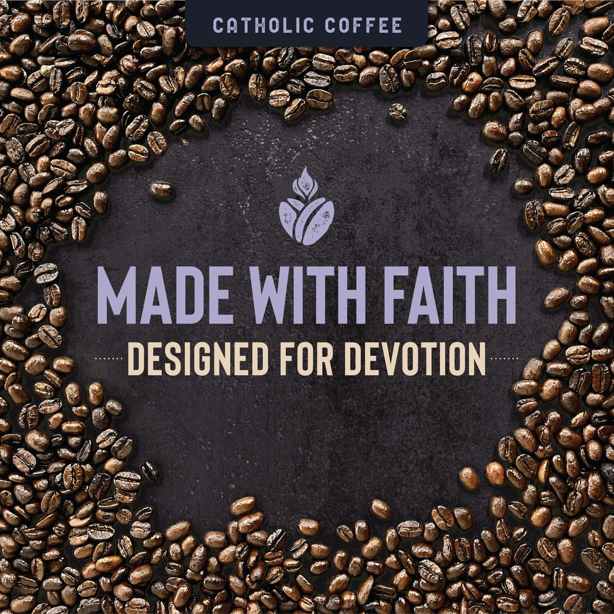 Catholic Coffee St. Valentine | Medium Roast Ground Coffee – Raspberry & White Chocolate Notes | 12Oz Bag – Sweet Catholic Gift For Loved Ones