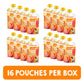 Happytot Organics Stage 4 Baby Food Pouches, Gluten Free, Vegan Snack, Superfoods Fruit & Veggie Puree, Bananas, Peaches, Mangos & Chia, 4.22 Ounce (Pack Of 16)