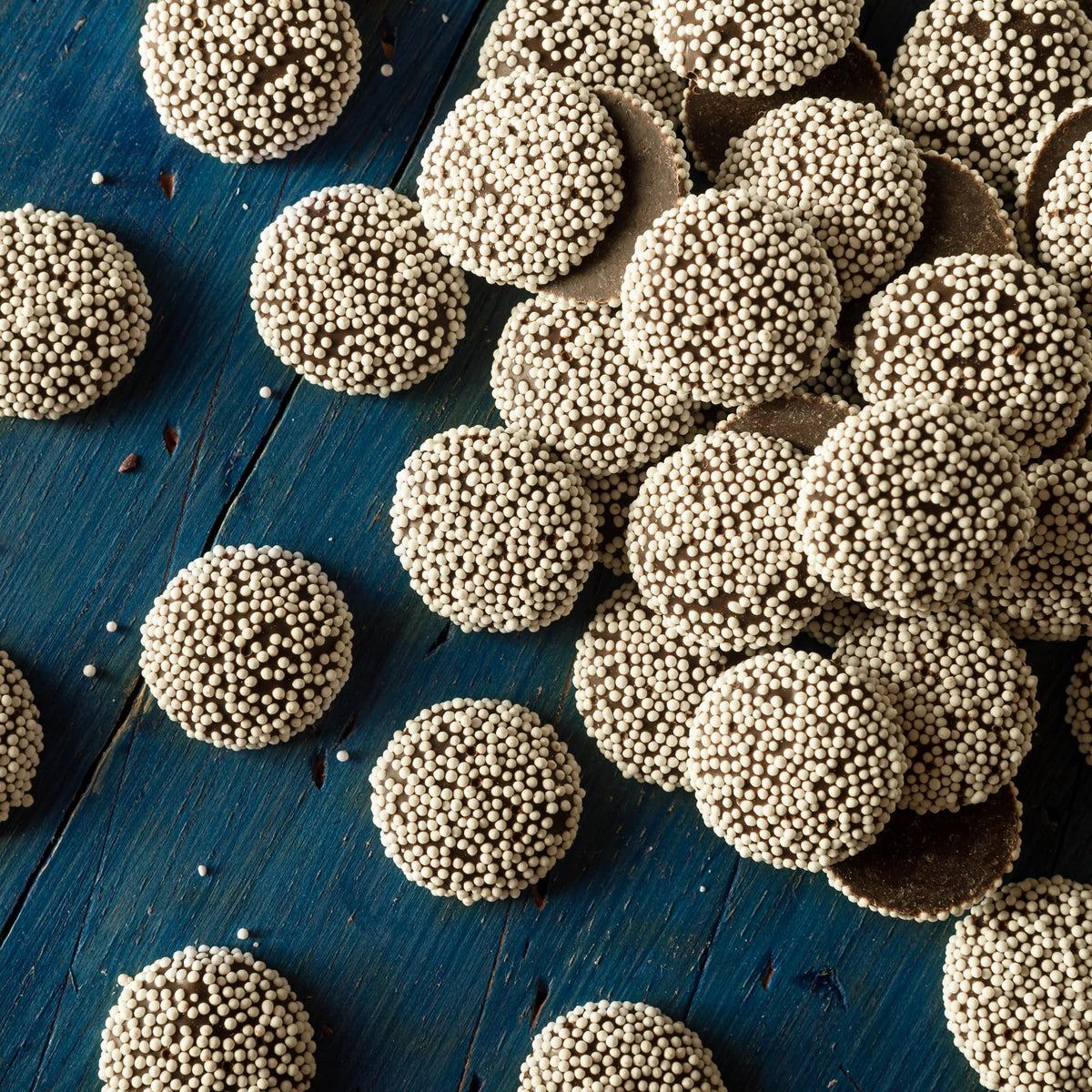 GranAroma Decorative Sprinkles, Ivory Nonpareils, 1 lb, Bakery Essential for Cakes & Cookies