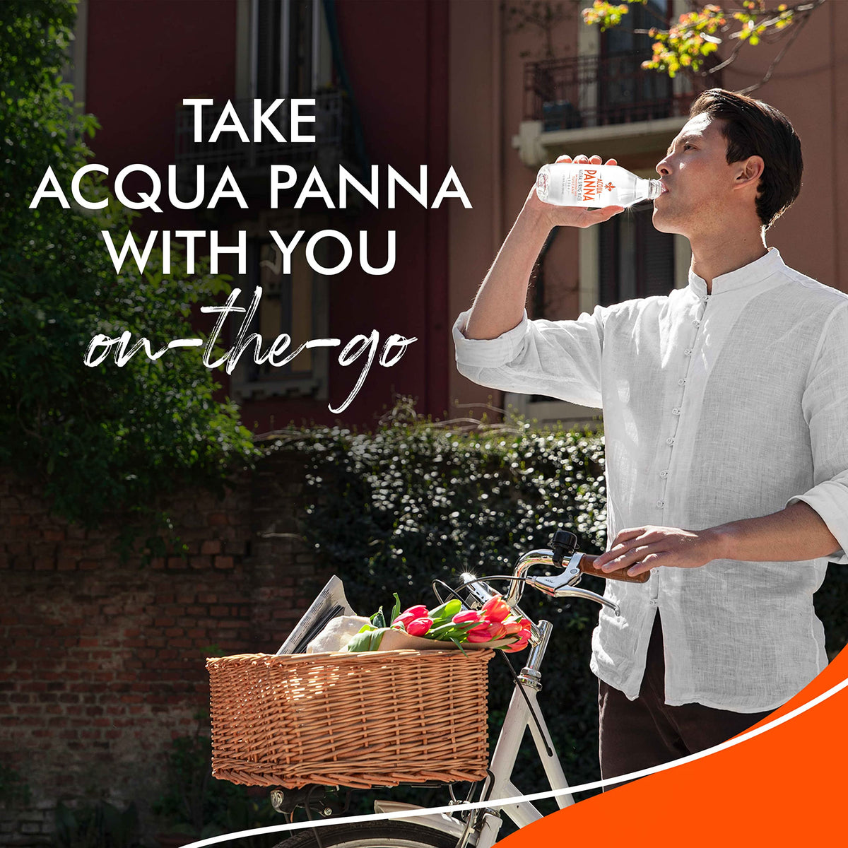Acqua Panna Natural Spring Water, 11.15 FL OZ Plastic Bottles, Pack of 24