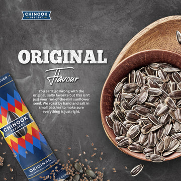 Chinook Seedery Roasted Sunflower Seeds to Eat - Jumbo Low Sodium Sunflower Seeds Keto Snacks - Adventure, Baseball, School Snac