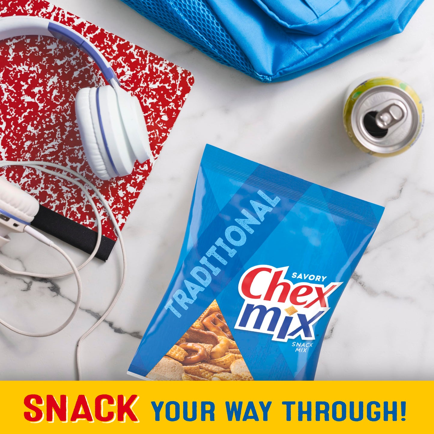Chex Mix Traditional, 2.5 Oz (Pack of 36)