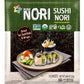 KIMNORI Sushi Nori Seaweed Sheets, USDA Organic, 50 Full Size, Gluten Free, Vegan, 10 Count (Pack of 5)