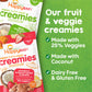 Happy Baby Organic Creamies Freeze Dried Fruit, Veggie, & Coconut Cream Snacks, With Apple, Sweet Potato, And Kiwi, Made For Crawling Baby, 1 Ounce (Pack Of 8)