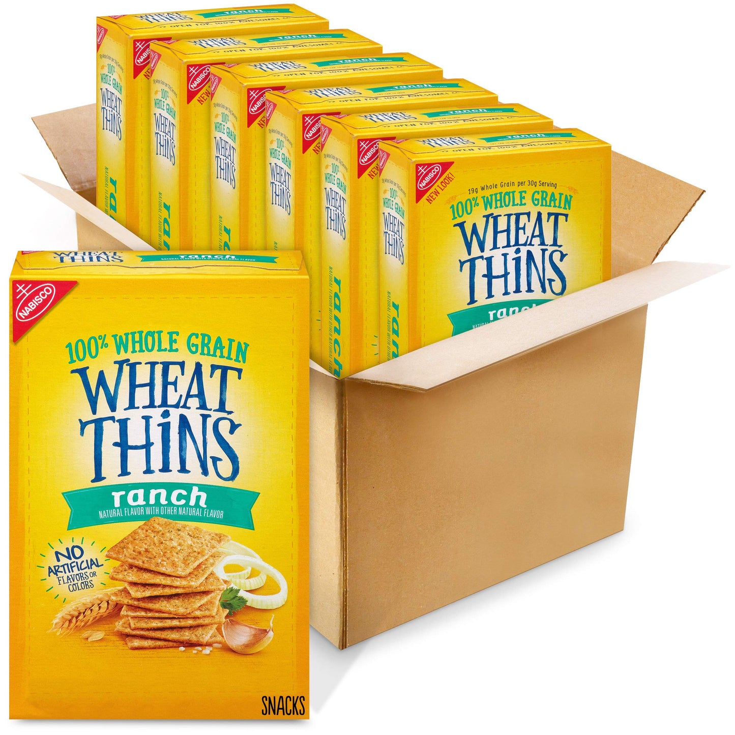 Wheat Thins Ranch Crackers, 9 Ounce (Pack of 6)