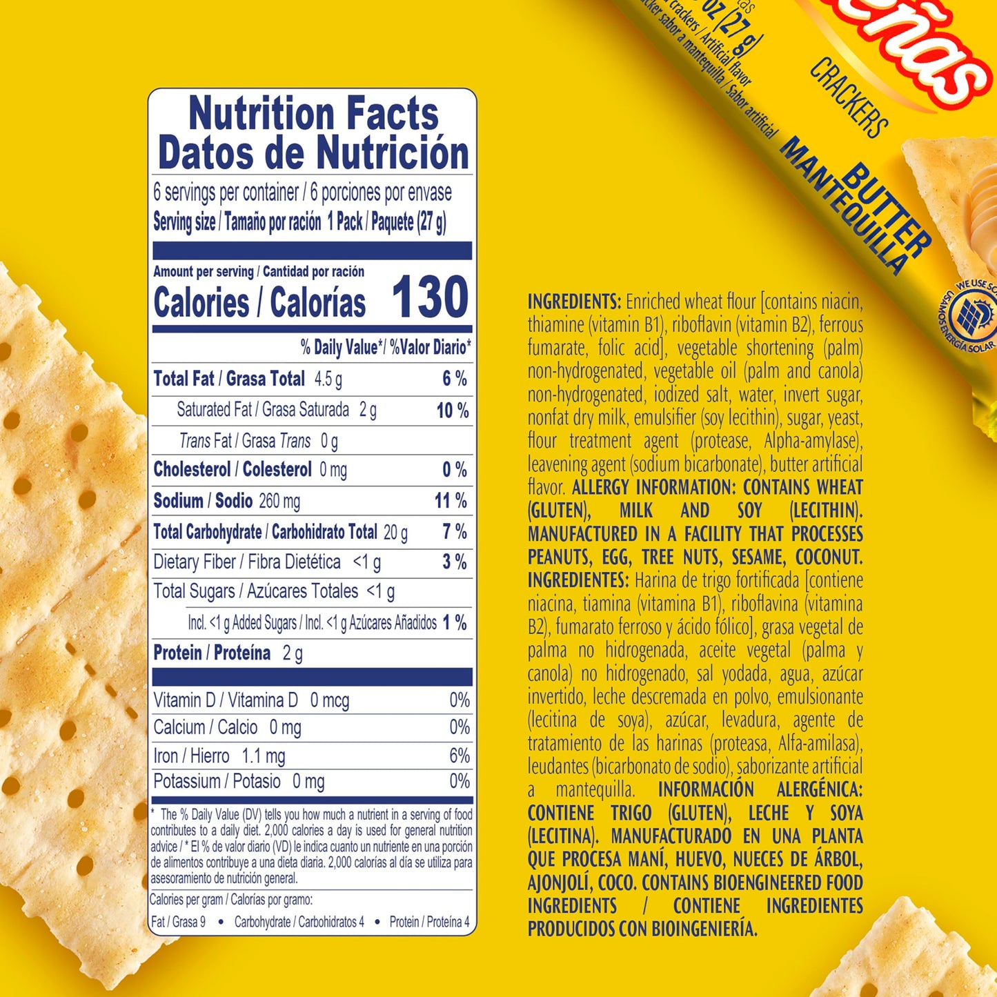 Colombina Butter  Ers, Savory Thins  Enas, 5.71 Oz