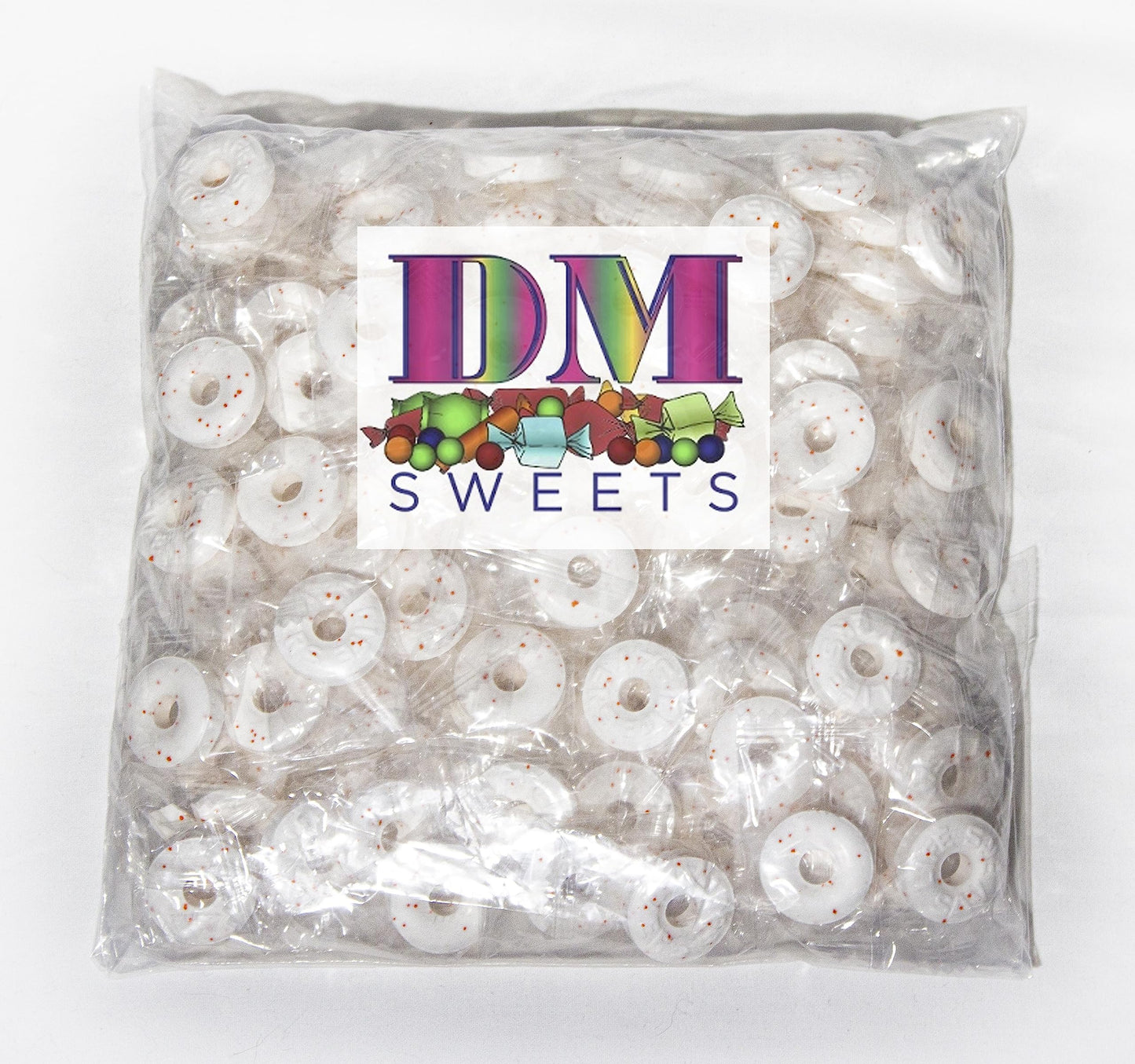 Orange Mints - 1 lb of Bulk Individually Wrapped Fresh Sucking Candy