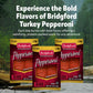 Bridgford Sliced Pepperoni 5 Oz Pack Of 3 - Gluten-Free Pepperoni Slices For Pizza And Sandwiches - Zero Carb Sliced Pepperoni F