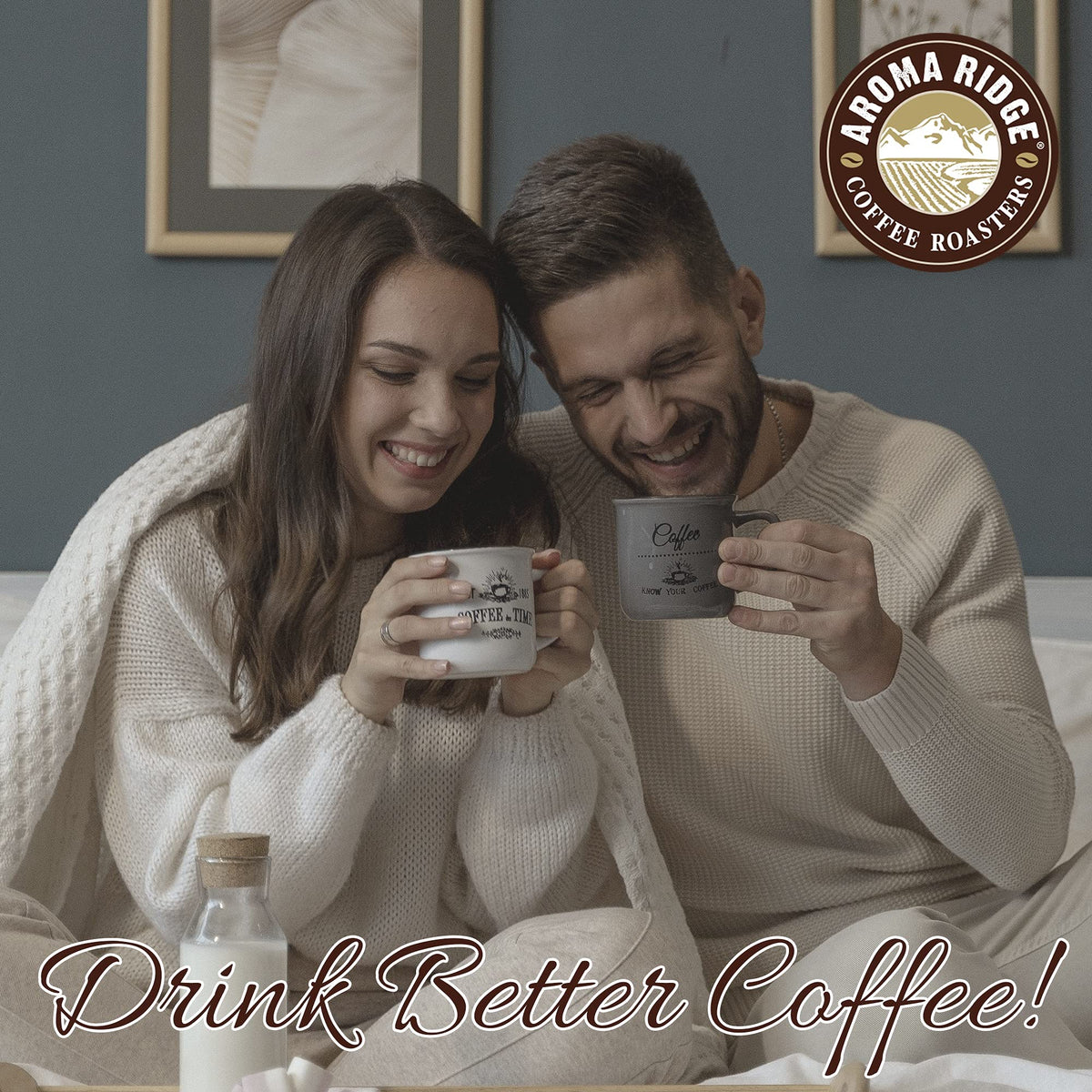 Aroma Ridge, Toasted Coconut Flavored Coffee, 16 Ounces Whole Bean