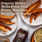 Organic Honey In The Raw, 16 Oz., Pure Raw Honey Sourced From Brazil, Hand Harvested And Unfiltered, Usda Organic, Non-Gmo Proje