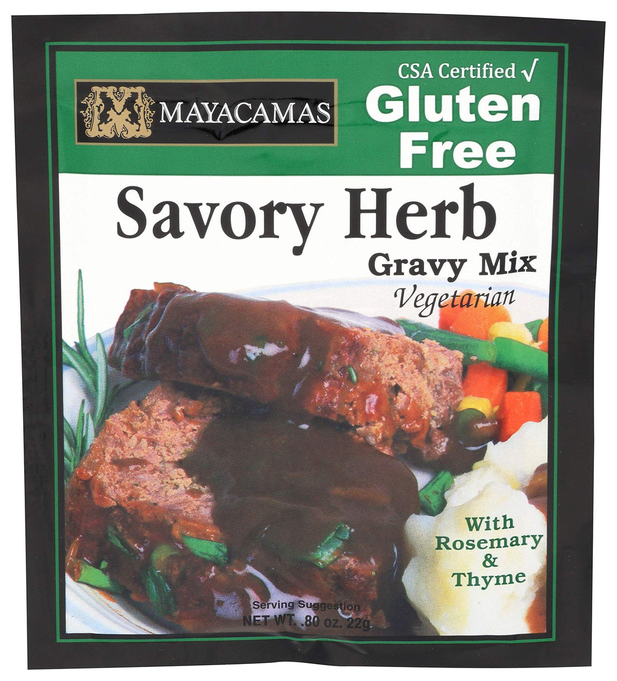 Mayacamas Savory Herb Gravy Mix, 0.8 Ounce (Pack Of 12)