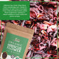Jiva Organics Organic Hibiscus Flowers - 100% Pure, Gluten Free, Non GMO, Caffeine Free, 2 LB Jumbo Bulk Bag
