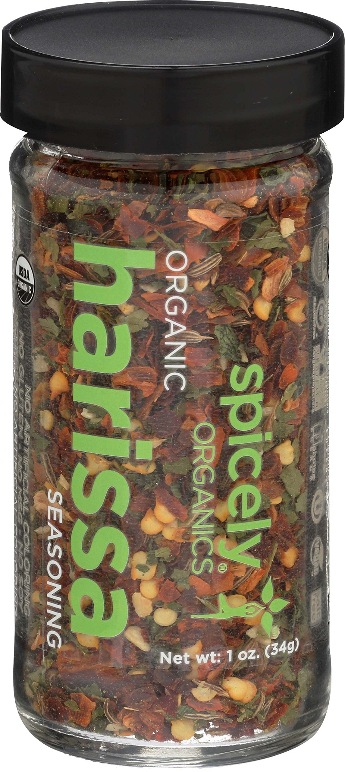 Spicely Organic Jar Seasoning Harissa, 1 Oz