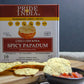 Pride Of India - Spicy Chickpea Masala Papadum Lentil Crisp, 10 count (3.53oz - 100gm) - Microwaveable Instant Chips, Gluten-Fre